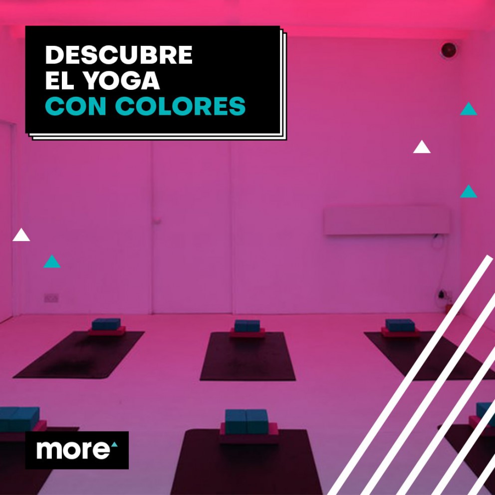 Descubre el yoga con colores