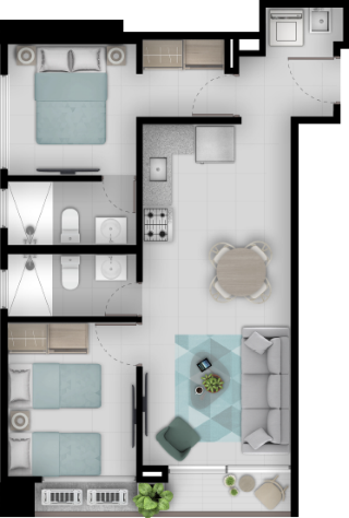 Apartamentos - Elite
