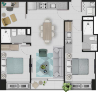 Apartamentos - Plus